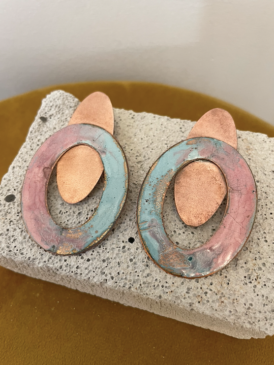 Circle earring