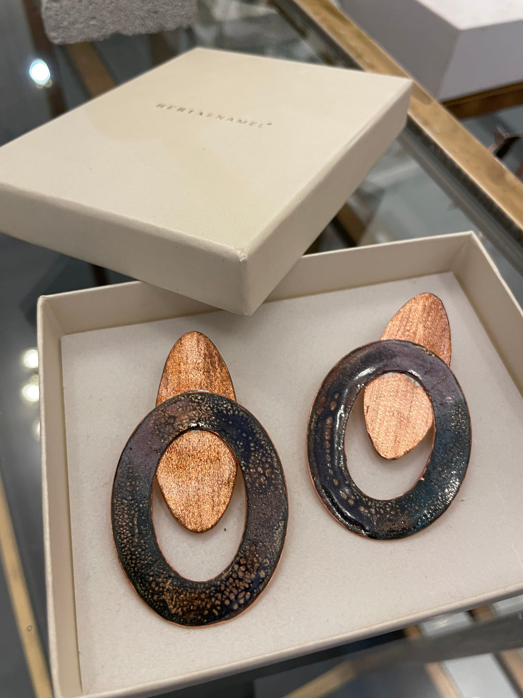 Circle earring