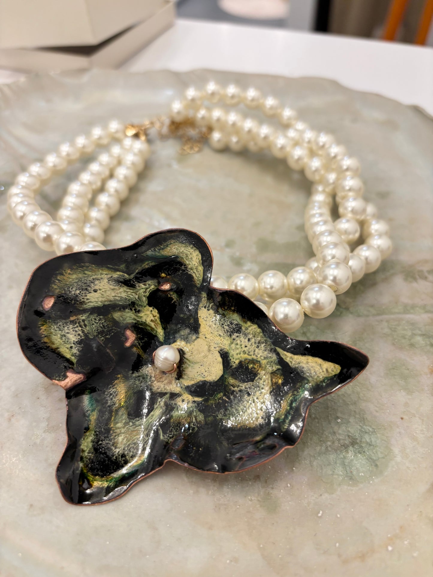 Pearl Statement Necklace