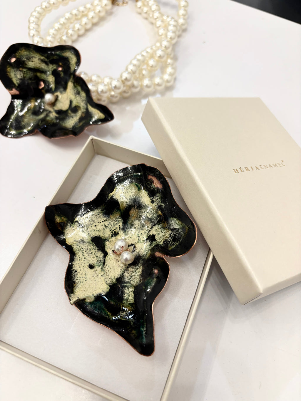 Pearl Brooche