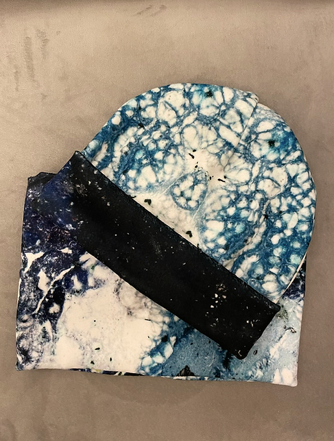 Fluffy Beanie and scarf set