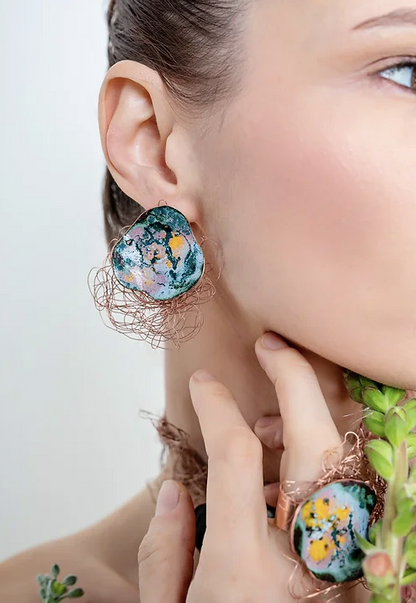 Waterlilis earring