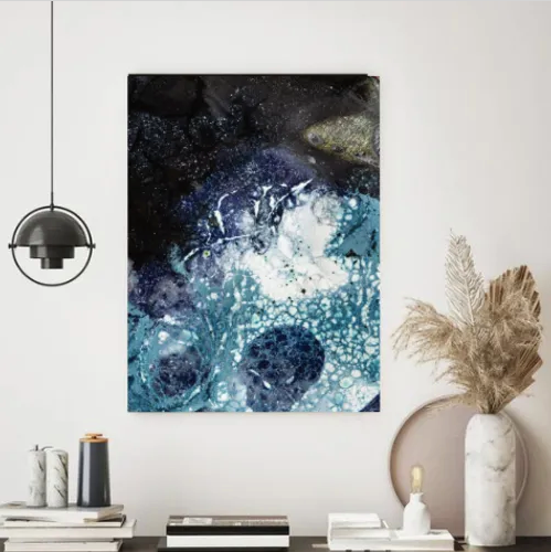 Printed Abstract Painting